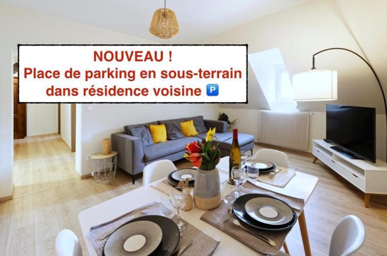 Les Moulins Tres Agreable Et Idealement Situe Lägenhet Colmar Exteriör bild